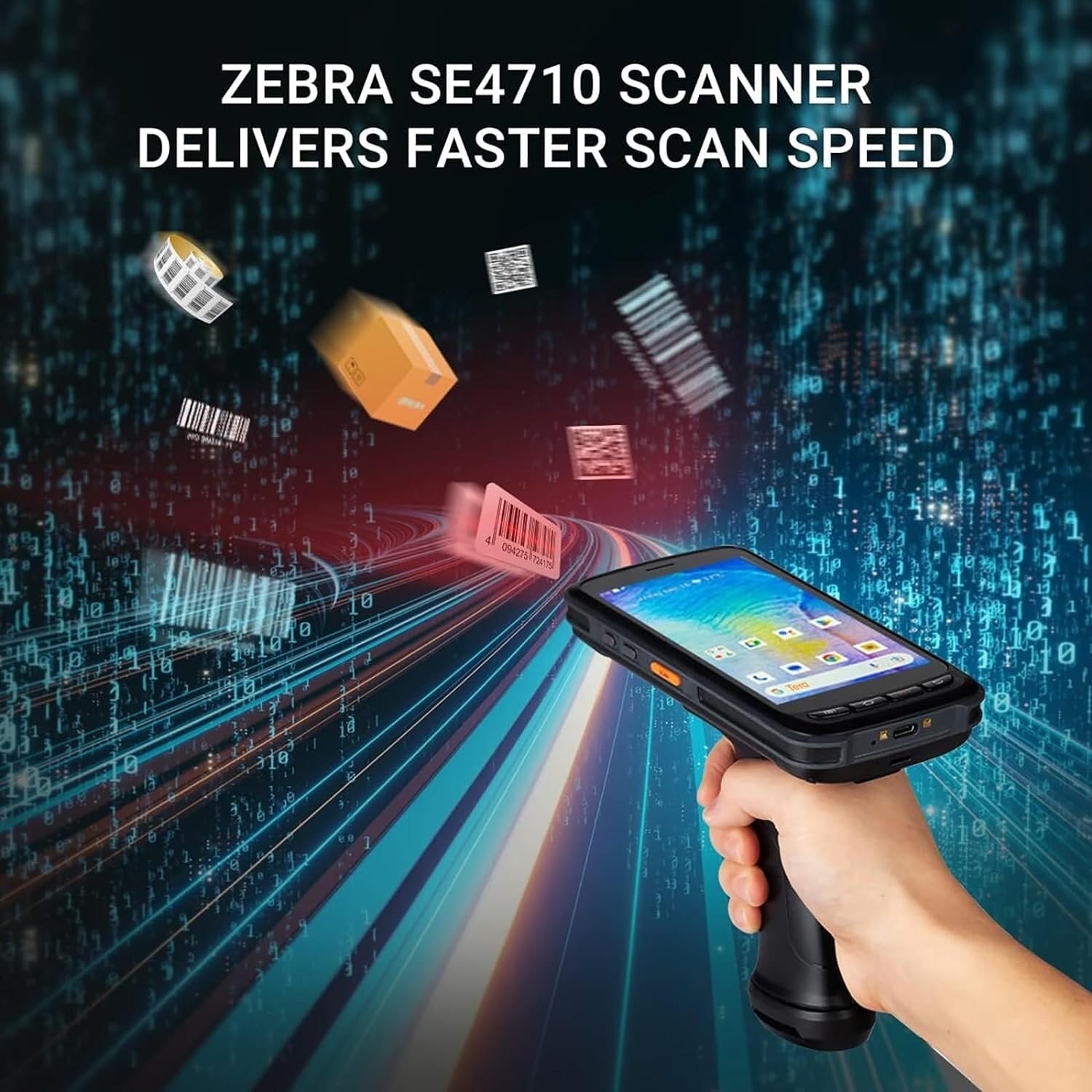 Tera Pro PDA Handheld Barcode Scanner mit Ladestation POS Terminal Mobiler Computer Tera-P172