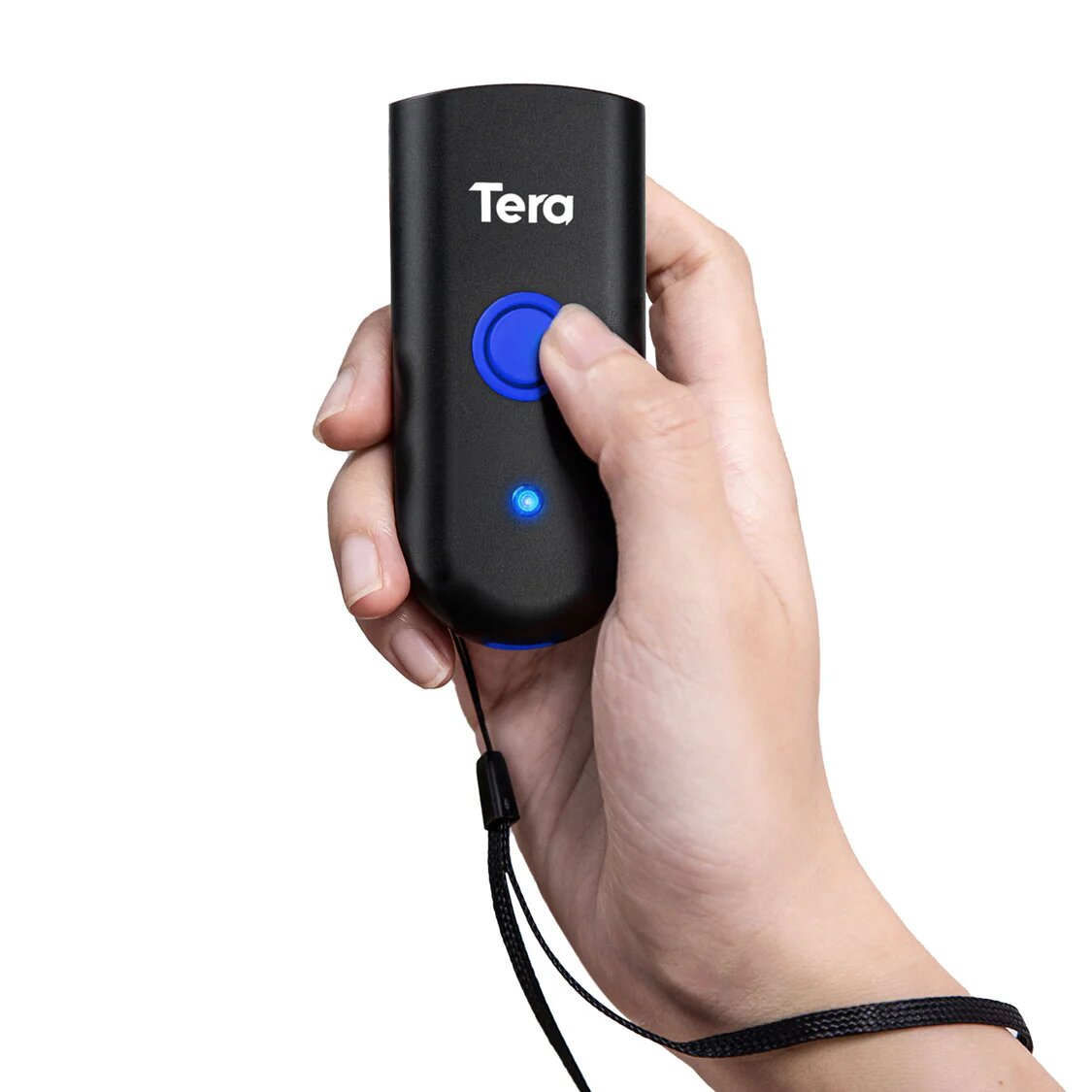 Tera Barcode-Scanner Handscanner 3-in-1 Bluetooth USB-Kabel 2,4G Wireless 1D Barcode 1100L