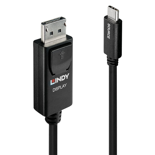 Lindy 43267 USB Typ C an DisplayPort 4K60 Adapterkabel 2m