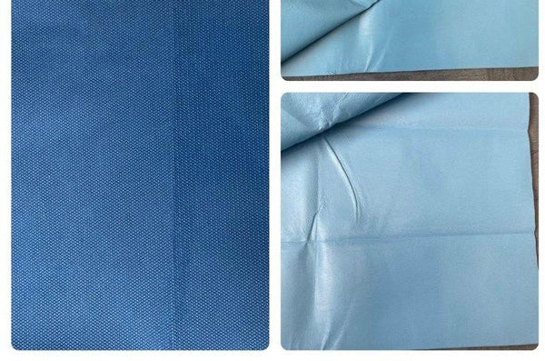 Vlieslaken Einmallaken extra stark und belastbar blau, 190 x 80 cm im Polybeutel, Katastrophenschutz