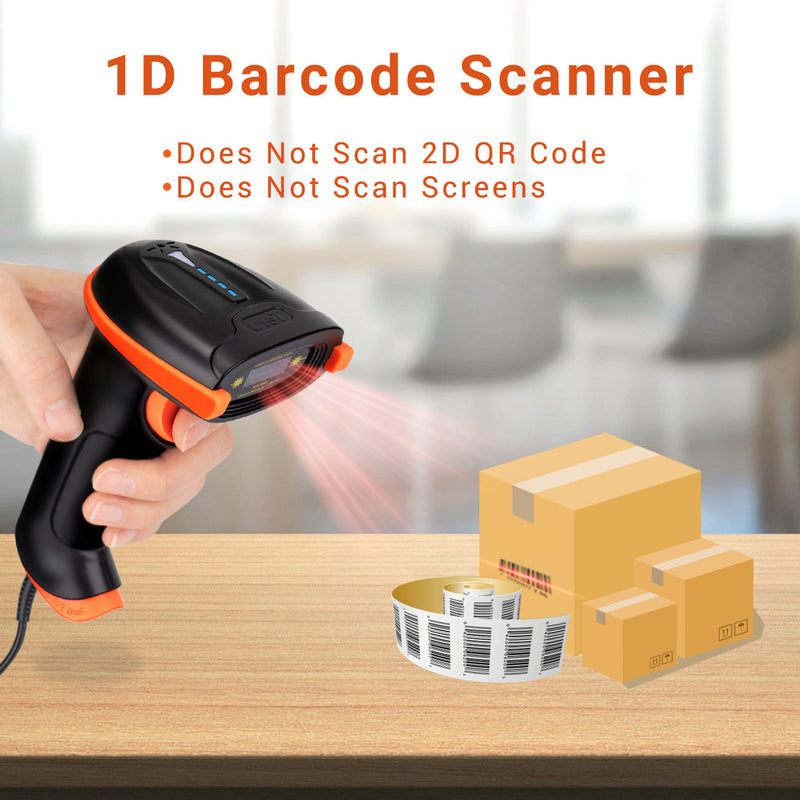 L5100Y Laser 1D USB Barcode Strichcode-Scanner
