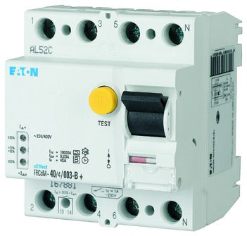 EATON RCD 40A4p300mA 167897, tipo G/B FRCDM40/4/03G/B