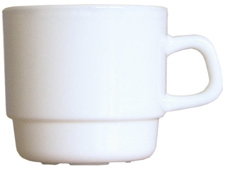 Taza de café superior 22cl, apilable Arcoroc Intensity - blanco crema Material: Zenix