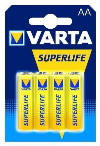 Batterien AA Superlife R06 1,5V Zink-Kohle 1,5V 4 Stk