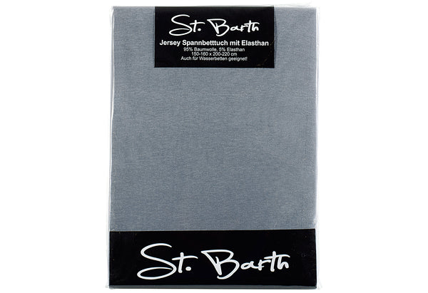 Sábana bajera de jersey St. Barth 95% algodón 5% elastano 180-200x200-220cm