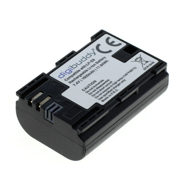 batería digibuddy compatible con Canon LP-E6 / LP-E6N Li-Ion