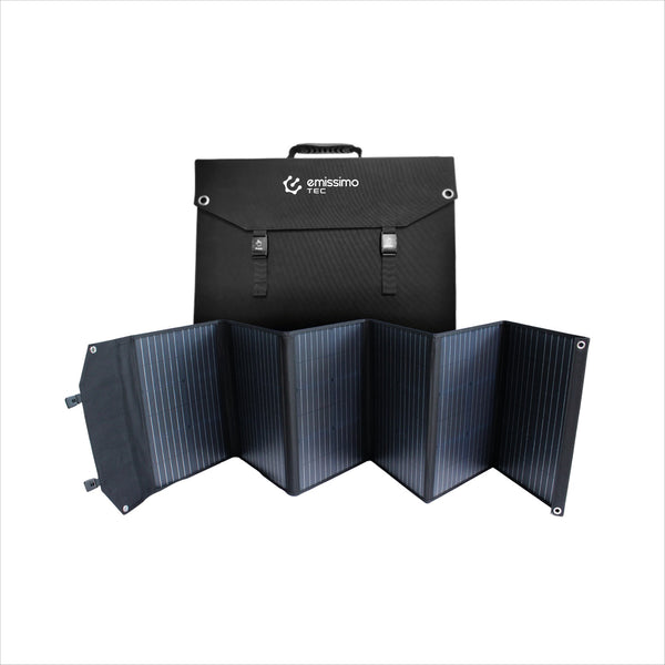 Faltbares Monokristalline Solarpanel 200W -  Hocheffizient & tragbar - 2xUSB / 1xUSB-C / 1xDC