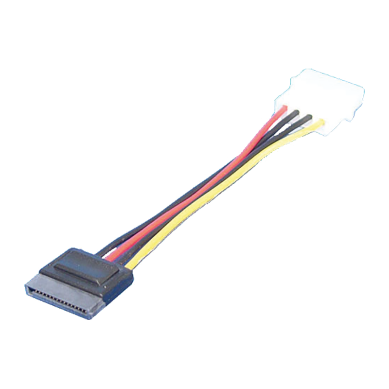 Cable LogiLink Cable de alimentación SATA y fuente de alimentación, 0,15 m