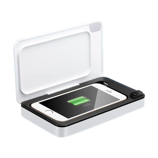 DataRoad tragbare UV-Licht-Sterilisator-Box X0001 - zur Sterilisation von Mobiltelefonen