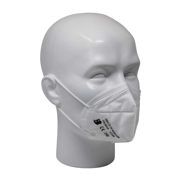emissimo Atemschutzmaske Protective, Klasse FFP2 NR, ohne Ventil, EN 149 Faltmaske - Made in Germany