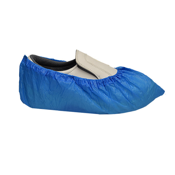 Cubrezapatos NITRAS CPE, azul, martillado 100 uds.