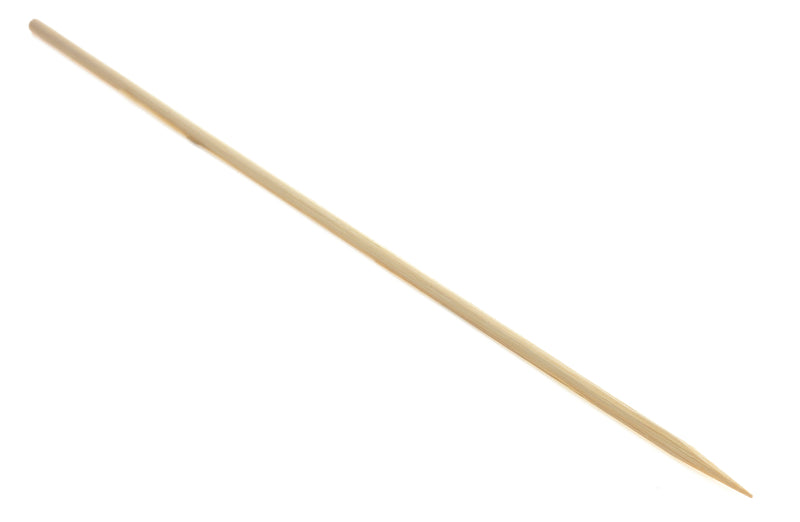 Brochetas de bambú Ø 2,5 mm L 15 cm - Longitud: 15 cm - 100 piezas