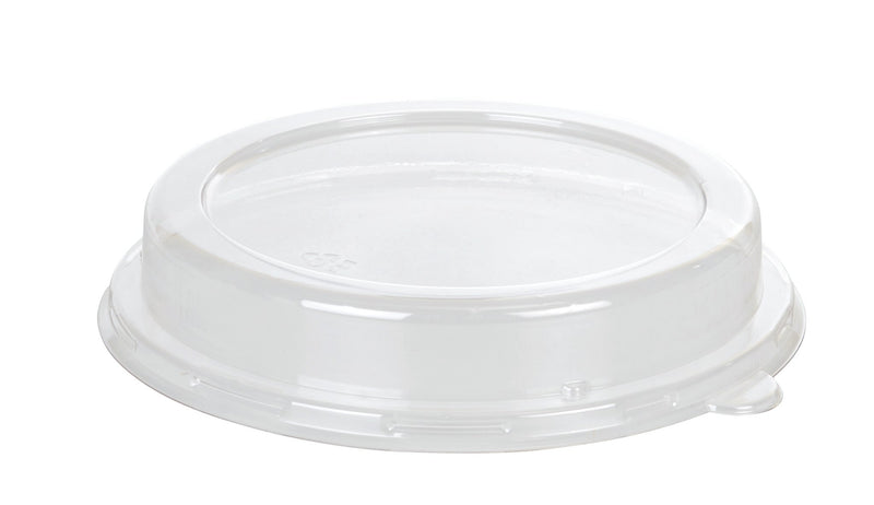 Deckel aus PET für runden Behälter aus Zellstoff 355 ml (12 oz)  - Typ: Deckel - 100 Stück