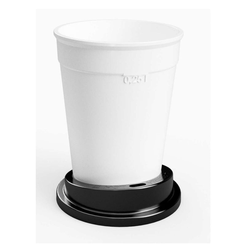 emissimo coffee to go vaso reutilizable blanco (sin tapa) 0,25l - 320ml