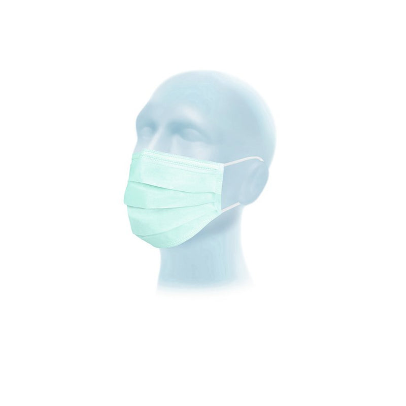 Suavel® Protec OP-Maske mit elastischen Ohrschlaufen, blau, Typ II