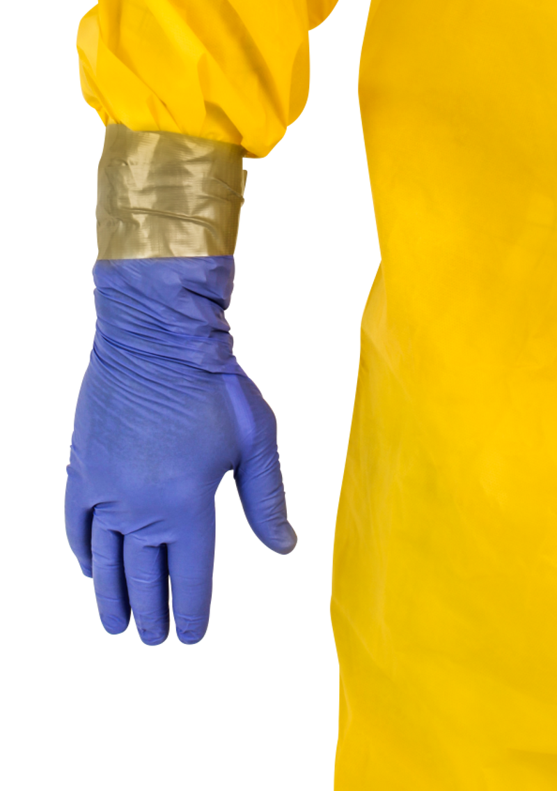 Infektionsschutzset 6 Overall Größe XXXL, Handschuhe Größe 11