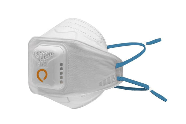 Respirador Uniqon Protection Q-Reg ME, clase FFP2NR D, válvula, máscara plegable EN 149