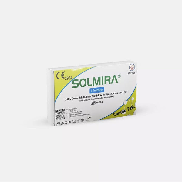 SOLMIRA® 4in1 Combo Schnelltest – 1er Box