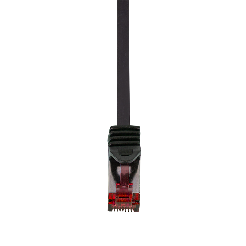 Cable de conexión LogiLink Professional Cat.6 S/FTP, PIMF, PrimeLine, negro, 0,5 m
