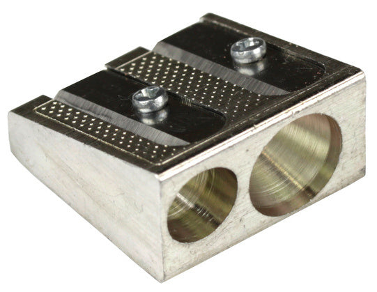 Anspitzer Doppel-Magnesium/Stahl grau