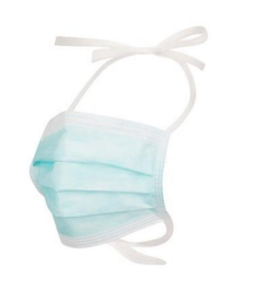 MediClassic Excel Chirurgische Maske, OP Maske zum Binden, EN14683:2019, Typ II R grün 50er Box