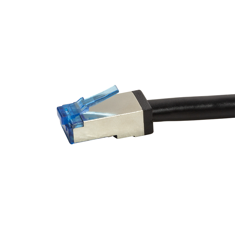 LogiLink Professional Outdoor Patchkabel Cat.6A, S/FTP, PVC+PE, schwarz, 20m