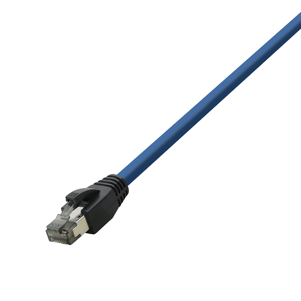 Cable de conexión LogiLink Professional Premium Cat.8.1, azul, 1 m