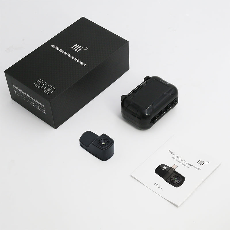 Hti HT-201 Wärmebildkamera -10 bis 330°C 320 x 240 Pixel 9Hz USB-C™ Android