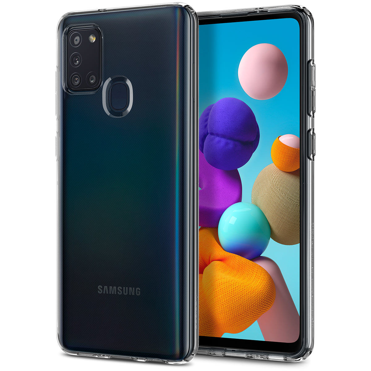 Liquid Hülle für Samsung Galaxy A21s Transparent